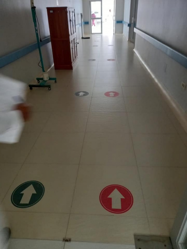 IMPLEMENTAN SEÑALÉTICA EN HOSPITAL RURAL DE SAN JOSÉ DE SISA