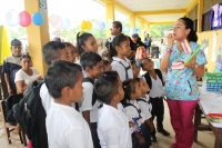 SALUD IMPARTIÓ TEMAS DE SALUBRIDAD EN INICIO DEL AÑO ESCOLAR 2018